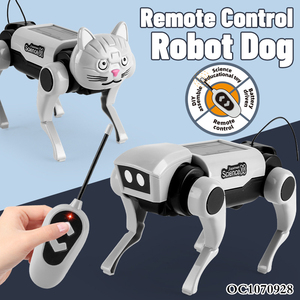 Nouvelles Idées de Produits 2025 Tendances 2in1 Enfants En Plastique Électronique Réaliste Télécommande Machine Stunt Chien Robot chat Jouets Intelligents - Product Image 2