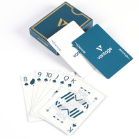 Jeu de cartes de poker standard personnalisé, impression sur mesure, vente en gros, jeu de cartes de loisirs