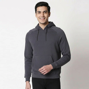 Sudaderas con Capucha para Hombre Más Vendidas, Logotipo Personalizado, 100% Algodón, Diseño Sólido, Secado Rápido, Transpirable, Cálida, Ropa de Calle de Invierno, para Exteriores, Larga - Product Image 1