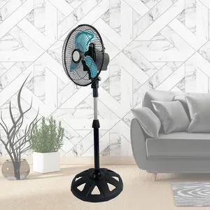 Household Electric Stand Fan 220v Metal Grill High Speed 10 Inch Cheap Price Standing Electric Fan