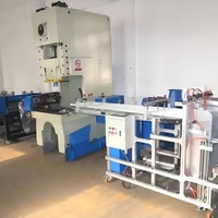 Machine automatique de fabrication de contenants alimentaires en aluminium, machine de fabrication de contenants en aluminium, ligne de production