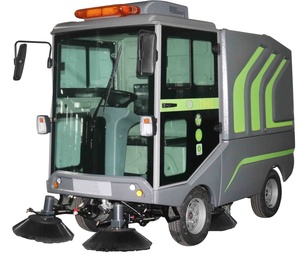 مكنسة كهربائية تعمل بالبطارية لتنظيف الأرضيات والطرق - Product Image 1