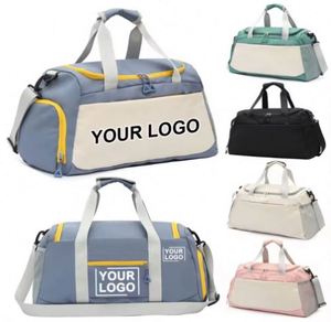 Bolsa de Deporte Personalizada, Bolsa de Viaje Tipo Tote para Hombre y Mujer, Bolsa de Gimnasio con su Logotipo - Product Image 1