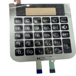 Xúc giác và không xúc giác thiết bị chuyển mạch lụa Màn hình in ấn PC Pet màng bàn phím với 3m467 dính cho 30 phím USB bàn phím - Product Image 1