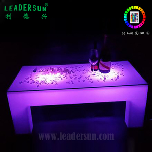 LED Bar Table Furniture <strong>Lounge</strong> Pub Coffee Led Table <strong>Light</strong> up Nightclub bar Chair and Tables - Product Image 4