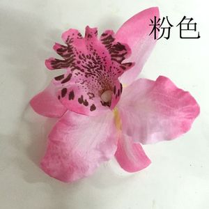 Fermaglio per capelli floreale in schiuma di uccello del cielo hawaiano isola artificiale Eva Tiara Frangipani Plumerial Hibiscus Spider Lily Haku fascia per capelli - Product Image 4