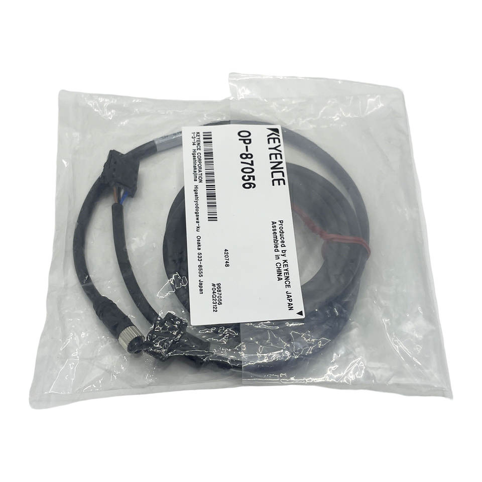 Best Quality OP-87056 Industrial Sensor Head Cable 2m CMOS Laser Displacement Sensor IP67 Rated Low Voltage 1 Year Warranty