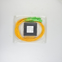 Divisor PLC de Fibra Óptica 1*16 SCAPC para Redes de Telecomunicaciones con Soporte IP GPRS, Conector Óptico Pasivo
