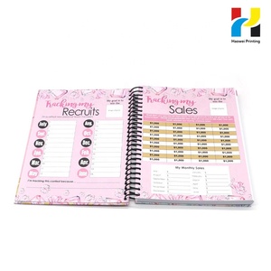 Stampa all'ingrosso di agende A5, quaderni a spirale con copertina rigida resistente e pagine patinate di alta qualità - Product Image 6