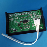 Mini Amperímetro Digital DC 99.9A, Medidor Digital de Panel, Amperios, 3 Dígitos, Pantalla LED, Monofásico, CA 220V, Clase de Precisión 1.0, SK85-CA