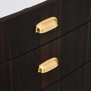 Boutons modernes haut de gamme en laiton massif diverses formes poignées de meubles de luxe quincaillerie de porte d'armoire pour armoire et commode - Product Image 4
