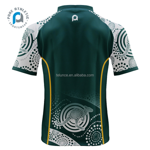 Maillot de rugby autochtone personnalisé Pure 2023 pour enfants Rugby Football Wear chemise de sport maillots de Sublimation Rugby pour hommes ensemble - Product Image 2