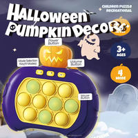 Jeu Quick Push It, jouets sensoriels, jeu électronique portable en plastique éducatif pour enfants, 4 modes, cadeau de Noël, cadeau d'Halloween