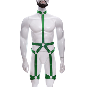 Nhà Máy Giá Thời Trang Sexy Leather Bondage Thắt Lưng Kiềm Chế Cơ Thể Khai Thác Cho Người Đàn Ông - Product Image 2