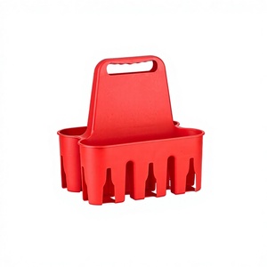 <span class=keywords><strong>Portabottiglie</strong></span> in Plastica Personalizzato con Logo, Resistente, in PP per Alimenti, Adatto per Bottiglie d'<span class=keywords><strong>Acqua</strong></span> Sportive, Cesto Portatile per Bevande - Product Image 2