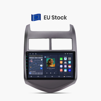 Radio para Auto Junsun de 9 Pulgadas con Android Carplay y Resolución de 1280*720 para Chevrolet Aveo 2 Sonic T300 2011-2015, Sistema de Navegación GPS para Auto, Autoradio