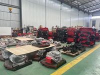 Tondeuse industrielle sur chenilles 15 CV 400 m télécommandée avec écran LCD et feux laser pour vergers et fermes maraîchères