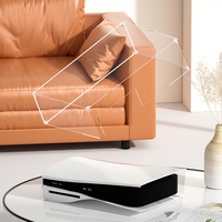 Vente flash - Étui de protection vertical pour console Pro, boîtes de rangement en acrylique, protection contre la poussière pour PS5