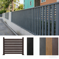 Clôture de jardin en aluminium à lattes amovibles à prix abordable, épaissie, thermolaquée, écologique, résistante aux UV et antirouille – Australie