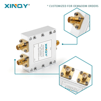 XINQY Diviseur de puissance RF bidirectionnel 800-3000 MHz 50 Ohm, Répartiteur/Combinateur de signal GNSS GPS - Femelle 35W Répartiteur/2W Combinateur pour