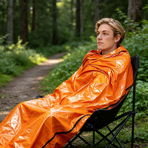 Saco <span class=keywords><strong>de</strong></span> <span class=keywords><strong>Dormir</strong></span> Polar <span class=keywords><strong>Everest</strong></span> <span class=keywords><strong>de</strong></span> Emergencia, Portátil, Ligero, Cálido, para 3 Estaciones, Resistente al Viento, Unisex, para Camping, Escalada y Senderismo - Product Image 3