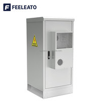 Armoire de serveur 37U 19 pouces, boîtier ouvert OEM DIY, extérieur IP65, en acier SPCC thermolaqué, pour petite salle solaire et télécommunications, en stock