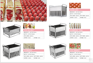 4 bán chạy nhất Kem Popsicle Máy làm với sâu <span class=keywords><strong>kulfi</strong></span> khuôn mới trái cây Popsicle máy - Product Image 3