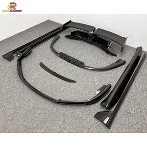 Tehart Style Dry Carbon Fiber Body Kits for Porsche 911 2012-2015 Carbon Rear Spoiler Side Skirt Front <b>Diffuser</b> <b>Car</b> Parts - Product Image 2