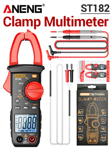Multímetro Digital Profesional ANENG ST182 4000 Cuentas, Comprobador Automático de Ohmios, Pinza <span class=keywords><strong>Amperimétrica</strong></span>, Medidor de Voltaje, Medición de Capacitancia - Product Image 6