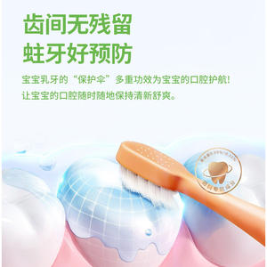 Dentifrice au fluorure spécial pour enfants 60g, soin buccal anti-caries pour enfants - Product Image 1