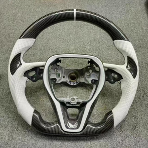 พวงมาลัยสปอร์ตคาร์บอนไฟเบอร์สำหรับ <span class=keywords><strong>Toyota</strong></span> <span class=keywords><strong>GR</strong></span> Supra A90 <span class=keywords><strong>GR</strong></span> MK5 2019-2024 - Product Image 1