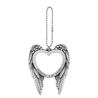 Pendentifs personnalisés d'ornement de voiture de sublimation de cintre automatique en métal vierge accessoires pendentifs de décoration de voiture personnalisés
