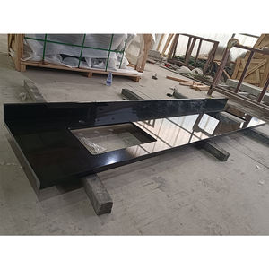 Dalles de marbre noir absolu de luxe TMZ Stone OEM ODM, polies, imperméables, modernes, pour sols intérieurs et extérieurs, cuisine - Product Image 4