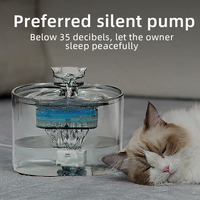 Fontaine à eau intelligente pour chat ChongxinIOT 2.2L, fontaine à eau automatique pour animaux de compagnie, fontaine à eau intelligente pour animaux de compagnie, fontaine à eau automatique pour chat