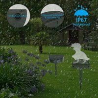 Base LED pour l'extérieur Base de lampe solaire étanche RGB Garden Lights Solar Night Light Base