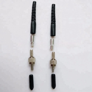 Cordon de raccordement à fibre optique RSPOF SMA905 avec câble POF à noyau standard de 1.0mm et connecteurs en acier inoxydable - Product Image 2