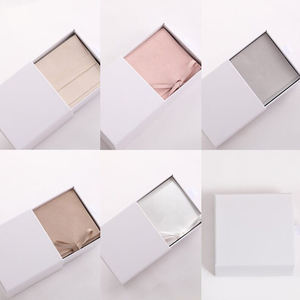 Free Samples Custom Logo Microfiber Packaging for <b>Small</b> Necklace Velvet and Suede Jewellery <b>Box</b> with Button Pouch Bag - Product Image 5