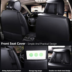 ปลอกหุ้มเบาะรถยนต์หนังแท้คุณภาพสูง <span class=keywords><strong>ส</strong></span>ำหรับเชฟโรเลต ครูซ ปี 2011-2019 ชุดเต็ม กันน้ำ - Product Image 2