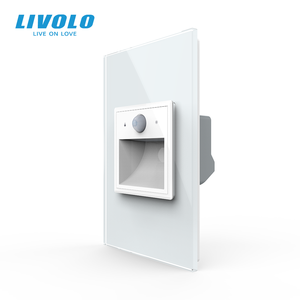 Livolo US IT Type-Panel Lumière d'escalier murale LED avec détecteur de mouvement, interrupteur mural d'angle, couleur réglable pour couloir et villa - Product Image 1