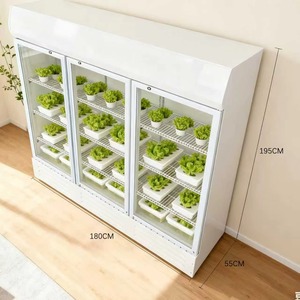 Système hydroponique mobile à 4 étages - Serre verticale modulaire intelligente contrôlée par WiFi pour une utilisation à domicile et à l'école - Product Image 5