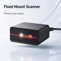 Escáner de Códigos de Barras 1D/2D QR de Montaje Fijo TOTINFO TF540H con Interfaz USB RS232 TTL y RS485, Aleación de Aluminio, en Stock