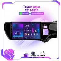 Navigation GPS Carplay pour Toyota Aqua 2011-2017 RHD Android autoradio WIFI 4G Auto stéréo multimédia lecteur vidéo pas de DVD 2din