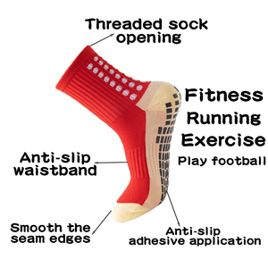 Custom Comfortable Anti Slip and Slip Soccer Football Sports Custom Calcetas Medias Antideslizantes Futbol Grip Soccer <strong>Socks</strong> Men - Product Image 2