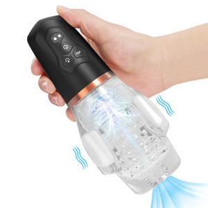 femina lubricating gel Telescopic Rotation 10 Frequency Sucking Automatic Vagina Masturbation –  honeysx main image 1