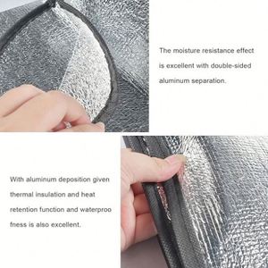 Camping Foam <b>Blanket</b> Insulating Mat Comfortable Sitting Cushion for <b>Picnics</b> Beaches Parks Eva Aluminum Foil - Product Image 3