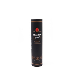 Eco-Friendly Luxury Cylinder Whisky Packaging <b>Box</b> Paper Core Wine Cans Bottle <b>Packing</b> Cardboard Tube with Iron Lid - Product Image 5