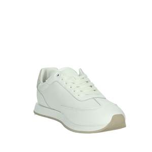 Baskets basses décontractées en cuir blanc pour homme Calvin Klein - Product Image 5