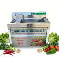 Industriële fruitwasmachine, bubbelgroentewasmachine, goedkope wasmachine