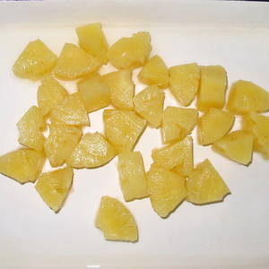 Prezzo di fabbrica frutta dolce conservata in sciroppo in scatola ananas fetta di frutta in scatola - Product Image 2