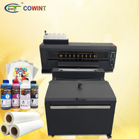 Imprimante Cowint grand format la plus vendue 60cm 24 pouces DTF avec secoueur de poudre I3200